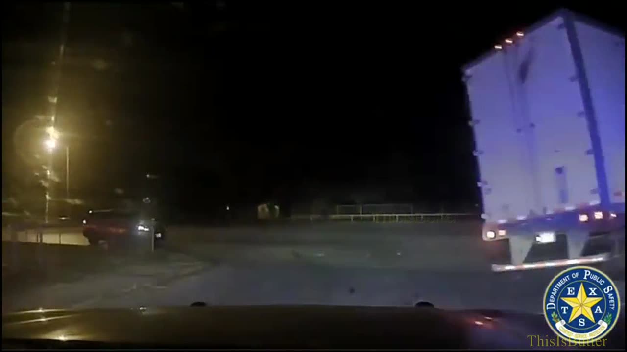 Texas police chase stolen semi with 18 people plus driver crammed in the cab