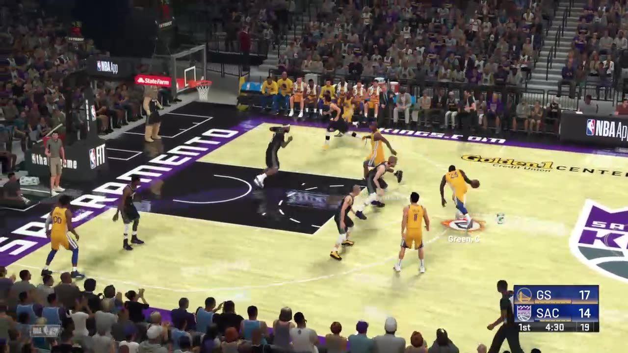 NBA2K/ Warriors vs Kings Classic series