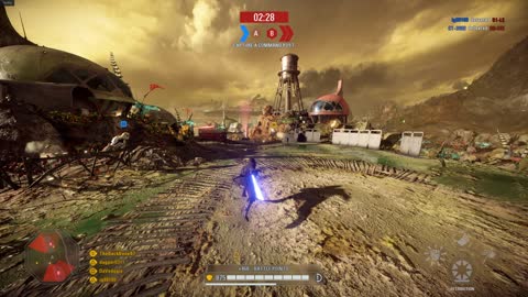 Star Wars Battlefront 2 : Anakin giving the Beat down