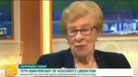 Anne Frank's STEP SISTER says that all the pictures from the liberation of Auschwitz are FAKE because it doesn't show SNOW!