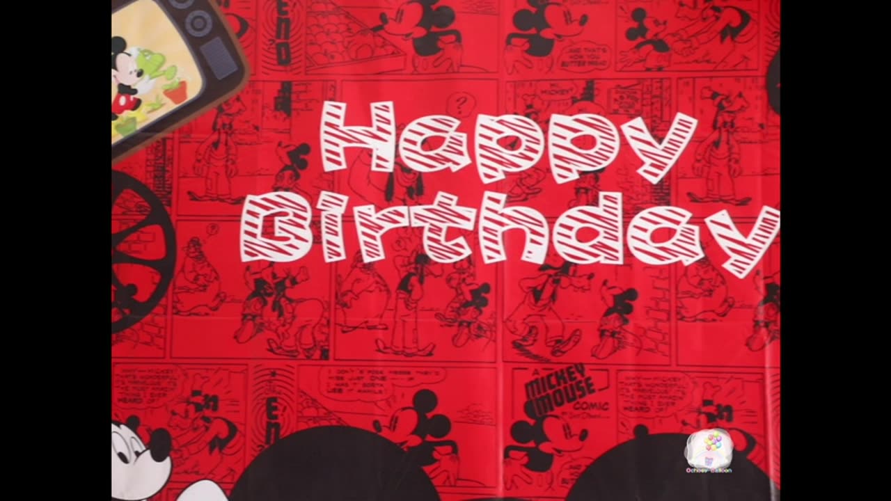 Mickey The Mouse Birthday Party Decorations, Mickey Themed Party Supplies