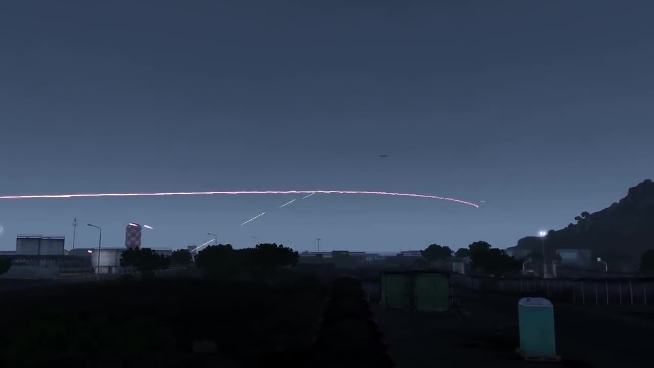 Air Defense System Shooting Down Incoming Jets - C-RAM CIWS in Action - F-35 A-10 - Simulation10