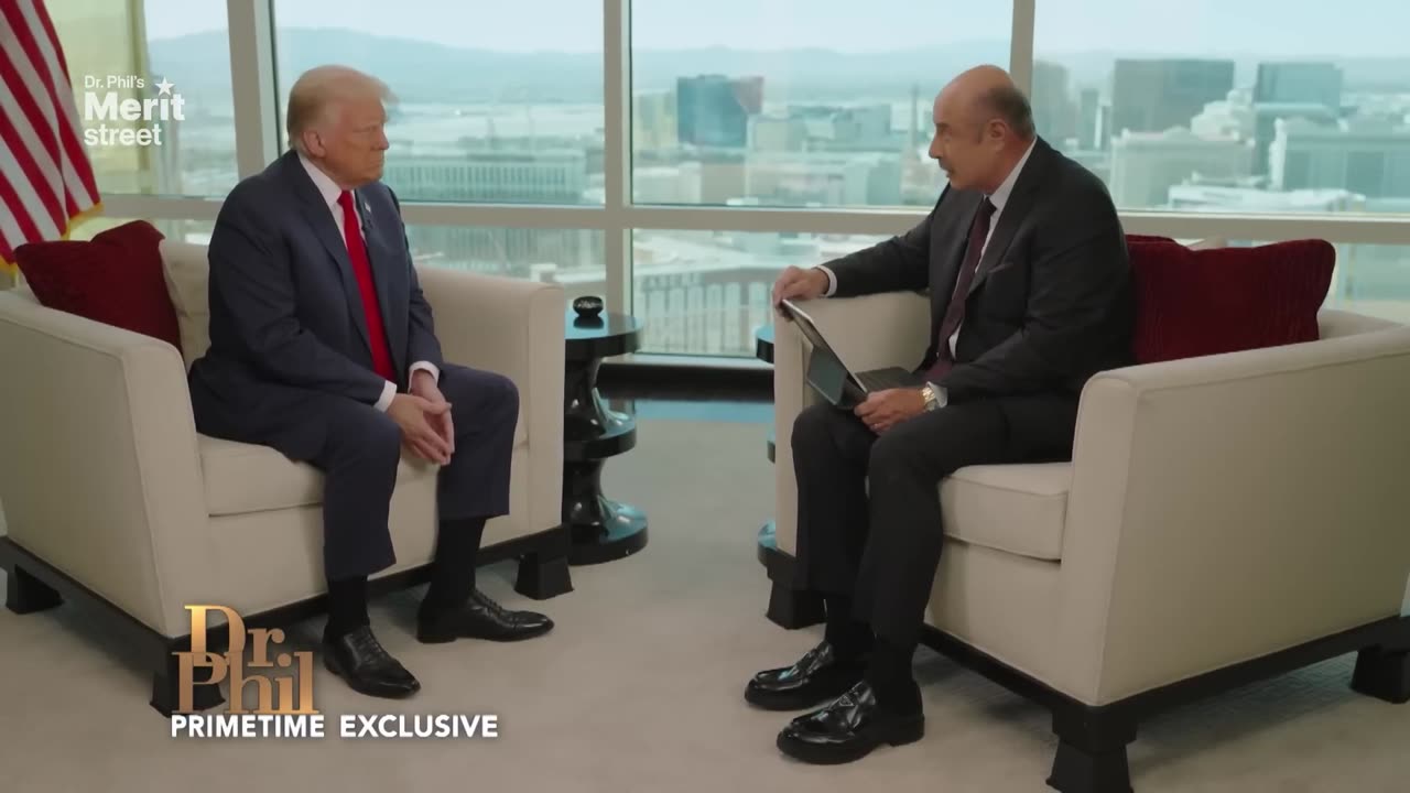 Dr Phil interview with President Trump today