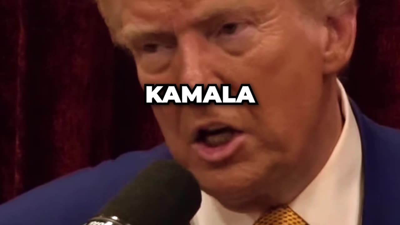 Donald Trump Casually Destroying Kamala Harris On JRE