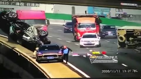 Chinese car crash