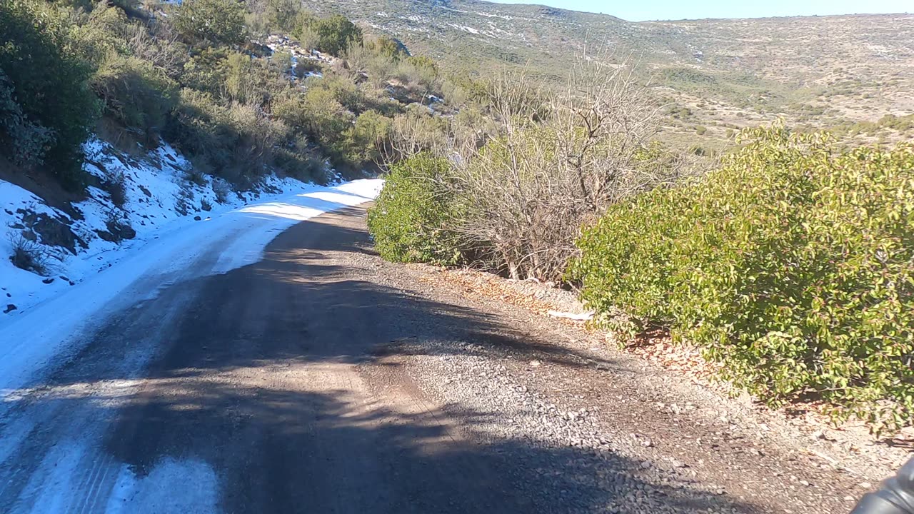 Snow on 7 Springs road