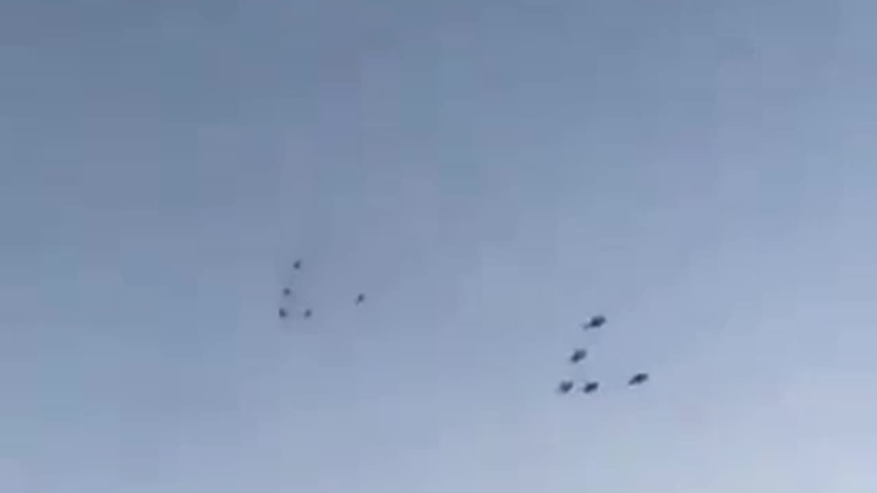 Israeli Air Force planes coming back after successful raid on Iran