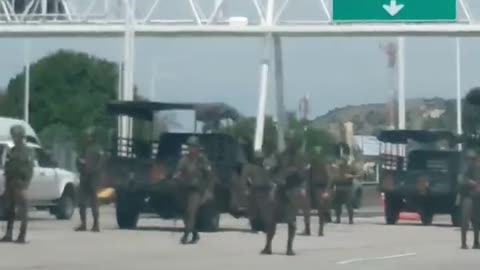 🇧🇷 Reports coming in that Brazilian Army are moving into the city areas near the Rio-Niteroi bridge