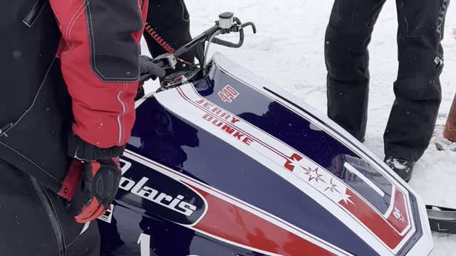 Beau Bunke Rides Grandpa Jerry's 440!