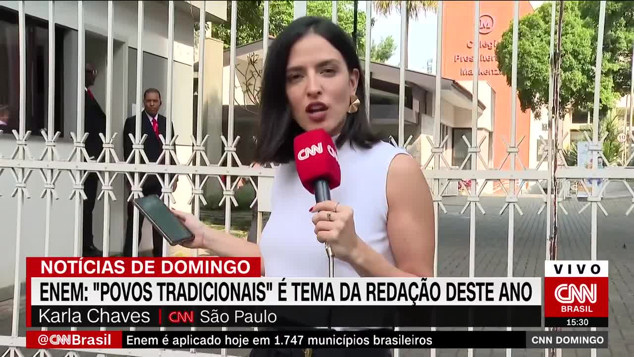 "Povos tradicionais" é tema da redação do Enem deste ano | CNN DOMINGO