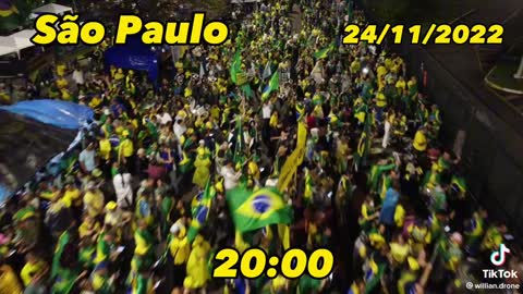 Brasil, São Paulo taken by drone