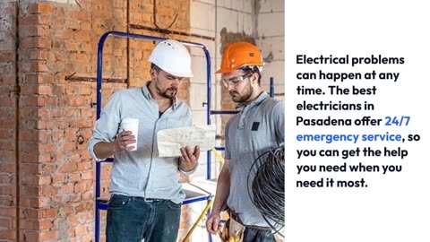 Select The Best Pasadena Electrician