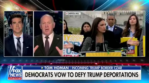 Tom Homan just ROASTED Capitol Hill Democrats that are pushing for mass amnesty: