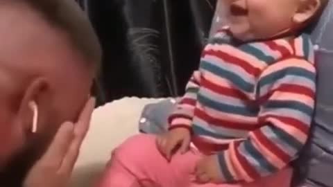 Cutie baby funny video