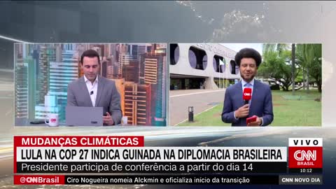 Presença de Lula na COP 27 indica guinada na diplomacia brasileira | NOVO DIA