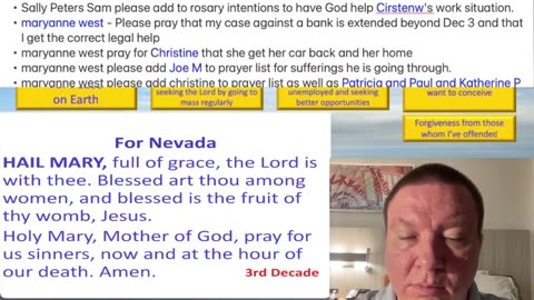 Mary's Daily Live Holy Rosary Prayer at 8:00 p.m. EDT 07/04/2023