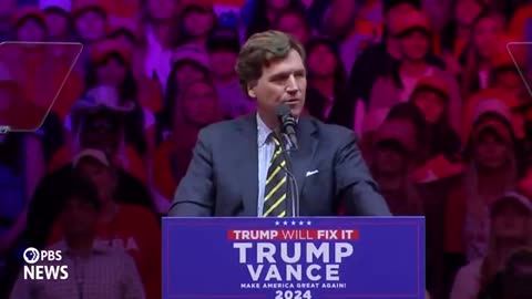 Tucker Carlson's Speech From Madison Square Garden