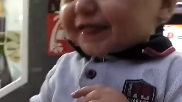 Cute funny baby