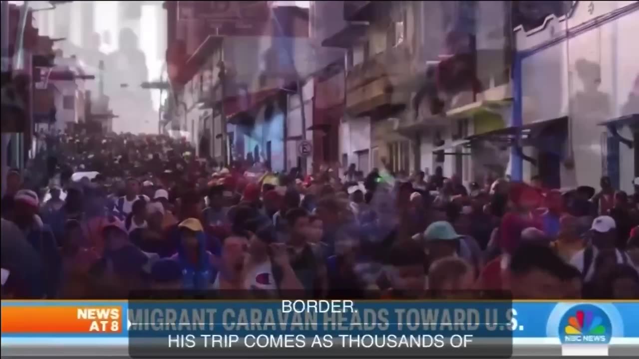 Largest Illegal Migrant Caravan in over a Year Heading to the US