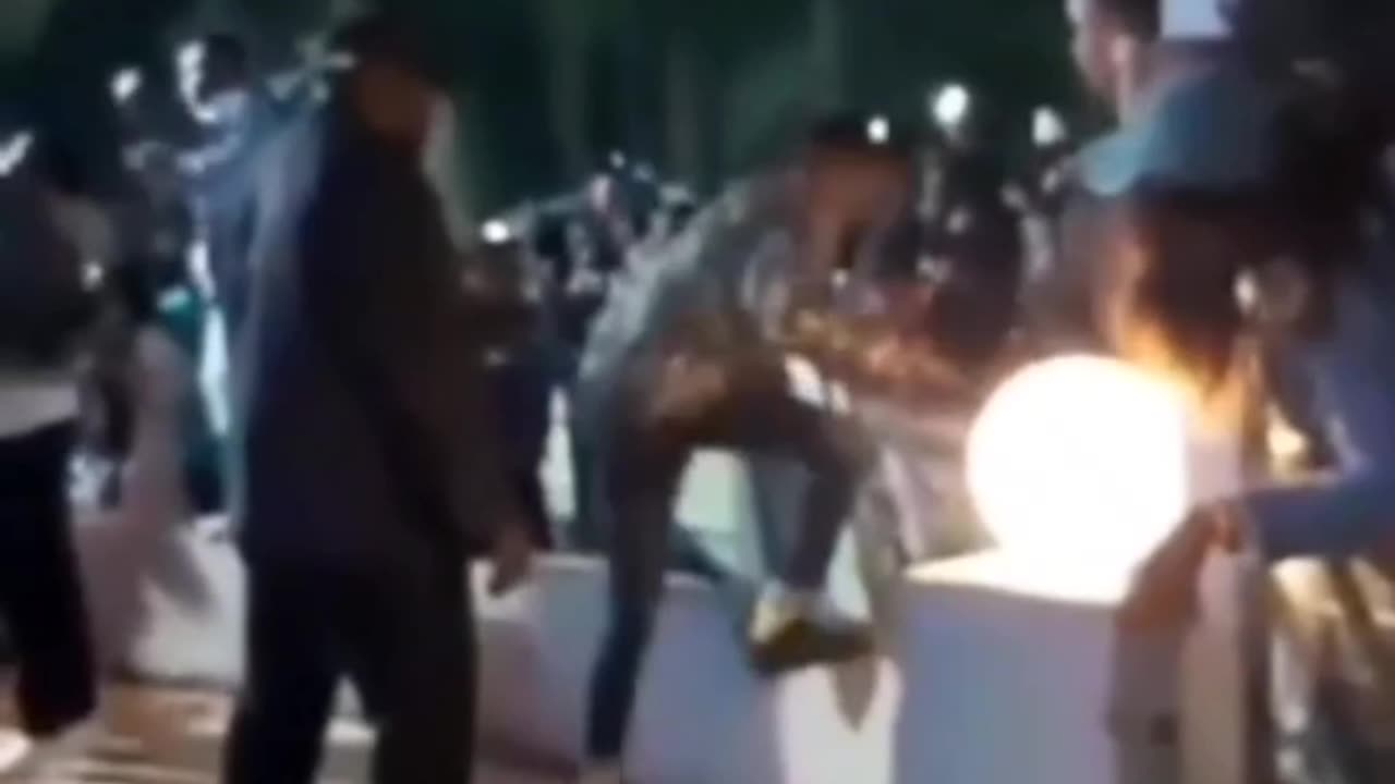 He thought he could get closer to the action. He thought wrong.