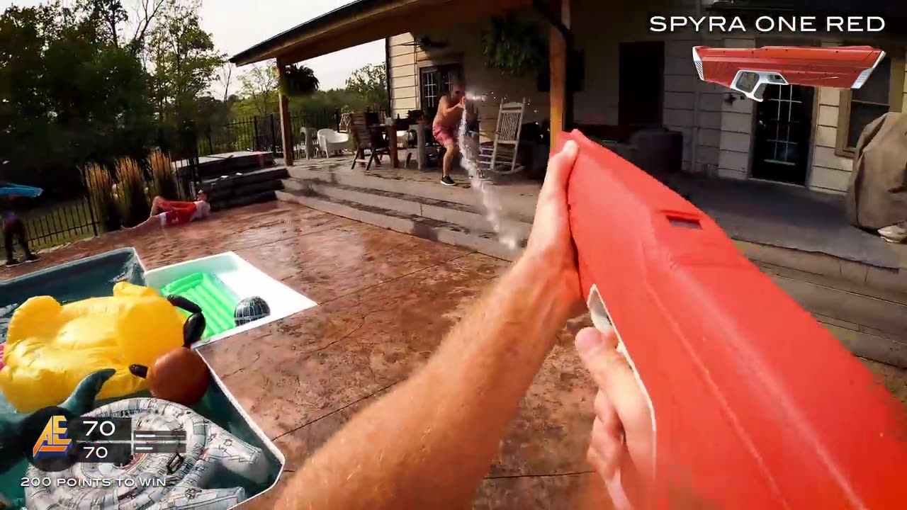 Epic Nerf War meets Call of Duty Gun Game