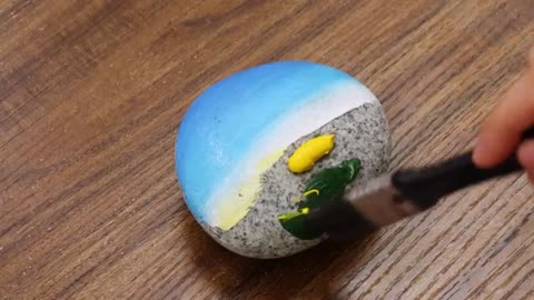 I am a stone painter