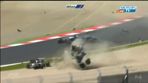 FIA F3 Red Bull Ring Huge Crash Replay