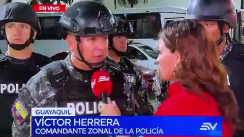 a dozen Ecuadorians and one Venezuelan arrested in kidnapping TV employees in Ecuador.