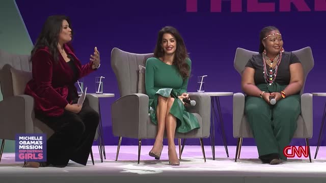 Michelle Obama has advice for girl's battling self-doubt