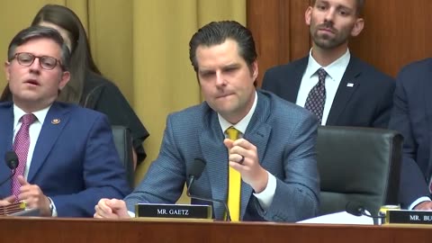 Matt Gaetz grills John Durham on Russia Collusion Hoaxers.