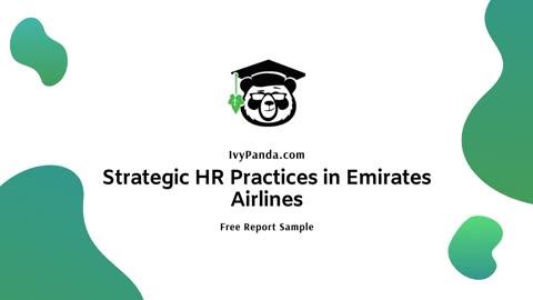 Strategic HR Practices in Emirates Airlines | Free Report Sample