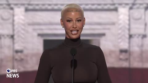 Amber Rose speaks at 2024 Republican National Convention | 2024 RNC Night 1