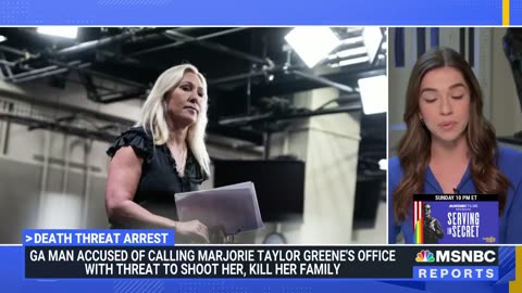 Man accused of threatening the life of Rep. Marjorie Taylor Greene
