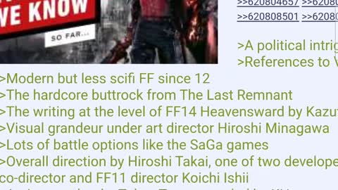 Final fantasy 16 leak