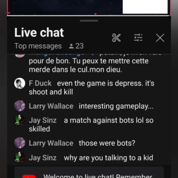 Cyraxx ChatLogs and cyraxx talking to a child