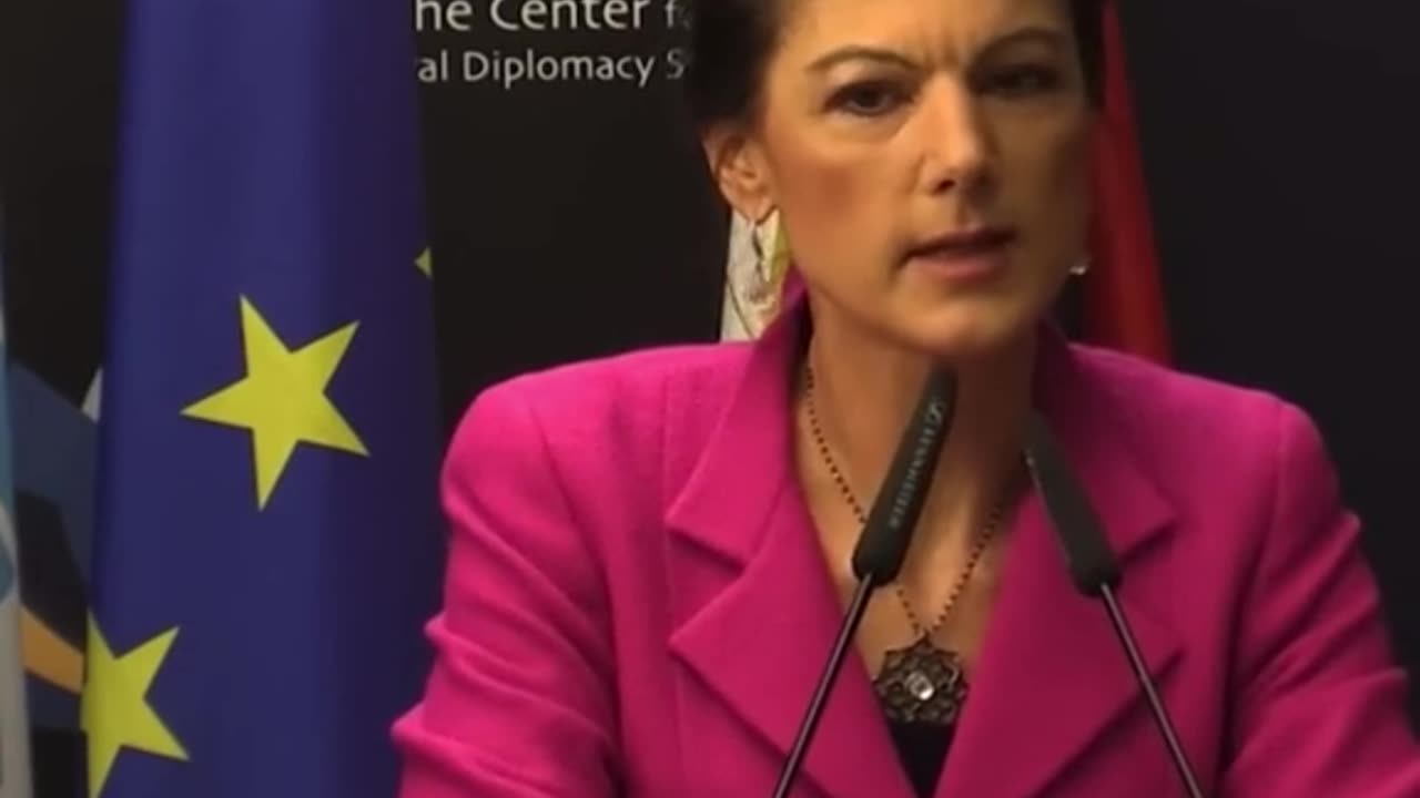 Sarah Wagenknecht - zur aktuellen Lage Russland 1