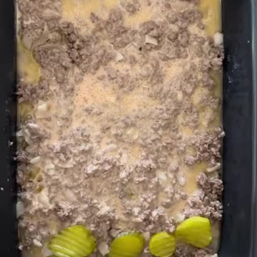 Keto Bacon Cheeseburger Casserole Recipe