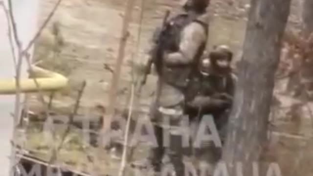Russian special forces in Bucha near Kiev