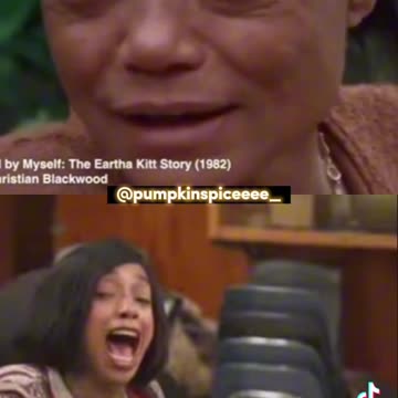 same energy😂 Eartha Kitt vs. Sky Days