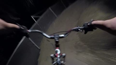 doing laps on jump/pump track