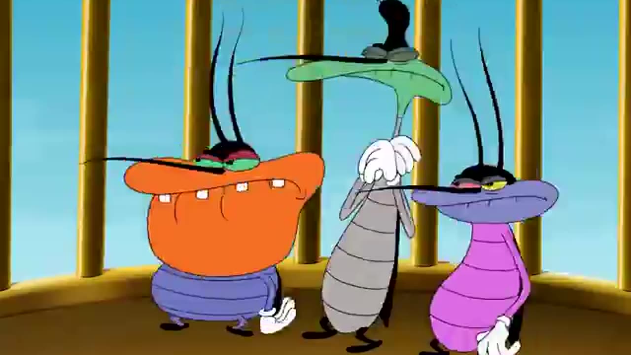 Oggy and cockroach funny comedy video