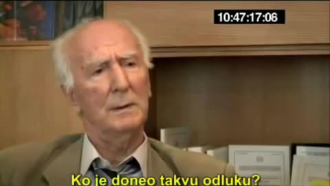 Хакија Мехољић: "Алија Изетбеговић је тражио да пустимо Србе да убију 5000 муслимана".