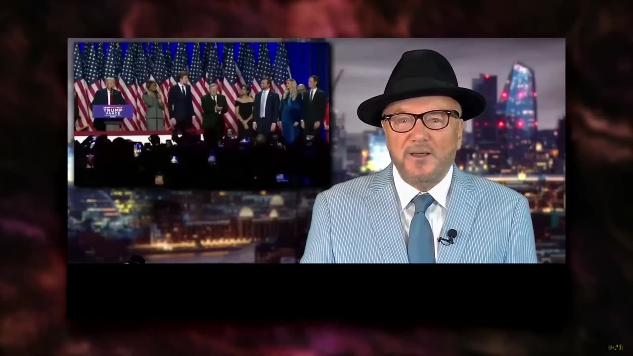 George Galloway, British politician and former UK Parliament MP, gives message to Trump and the USA.