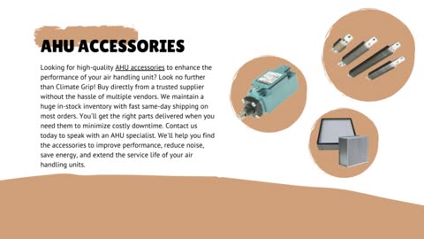 AHU Accessories