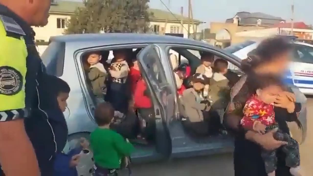 CHILD TRAFFICKING Driver Detained Suspiciously Transporting 25 Children