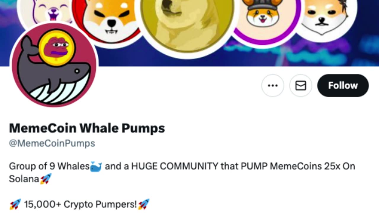 Meme Coin Whale Pumps Legal.