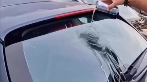 RED BULL VS CAR GLASS