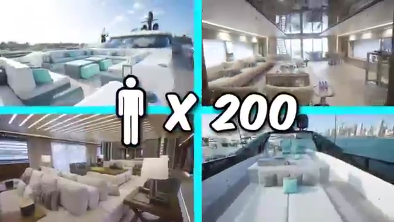 $1 vs $1,000,000 Yacht Viral Edition!!!!