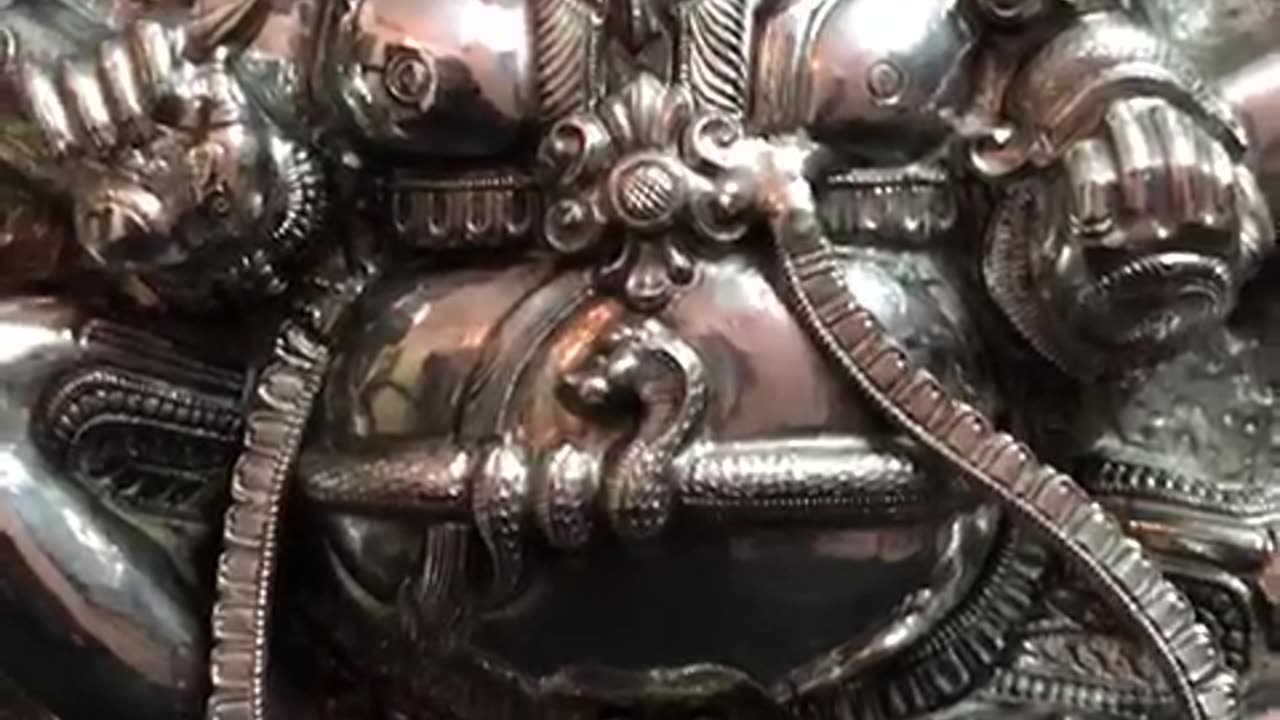 Silver ganesha