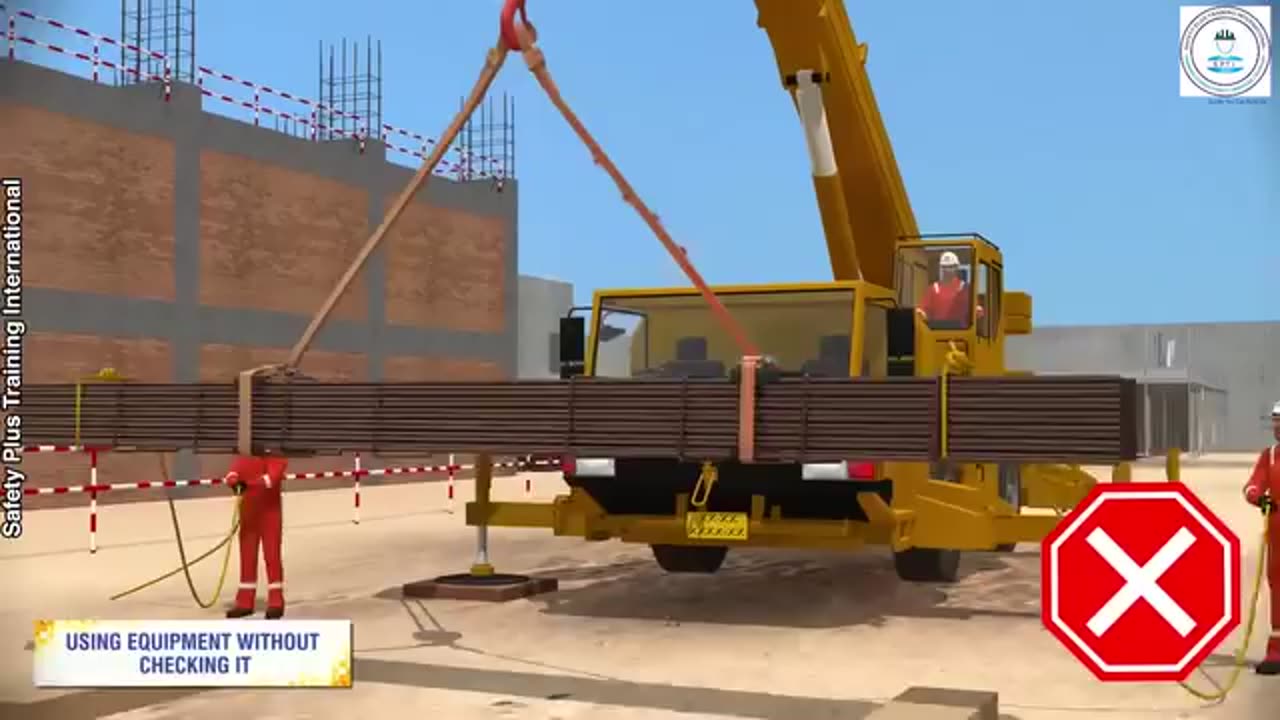 Lifting operation safety 🦺